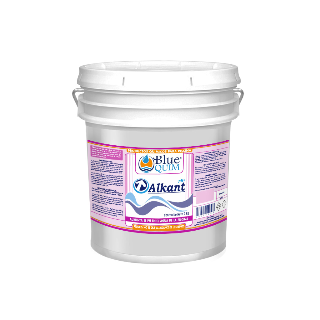 Alkant aumenta el pH, 5, 10, 20 y 50 Kg – Blue Quim