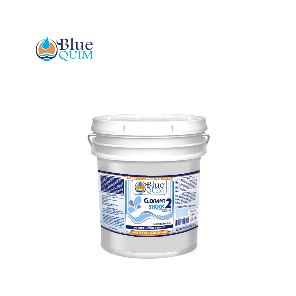 DICLORO DE ACCIÓN INMEDIATA – CLORANT 2 SHOCK – 4kg