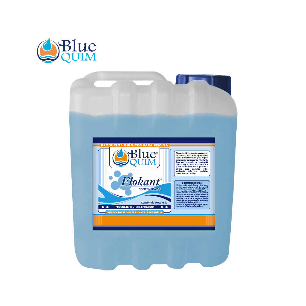 FLOCULANTE / DECANTADOR – FLOKANT 4 y 10 Lt.